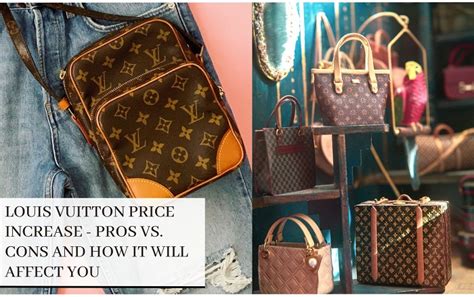 when did lv increase prices|louis vuitton price increase 2022.